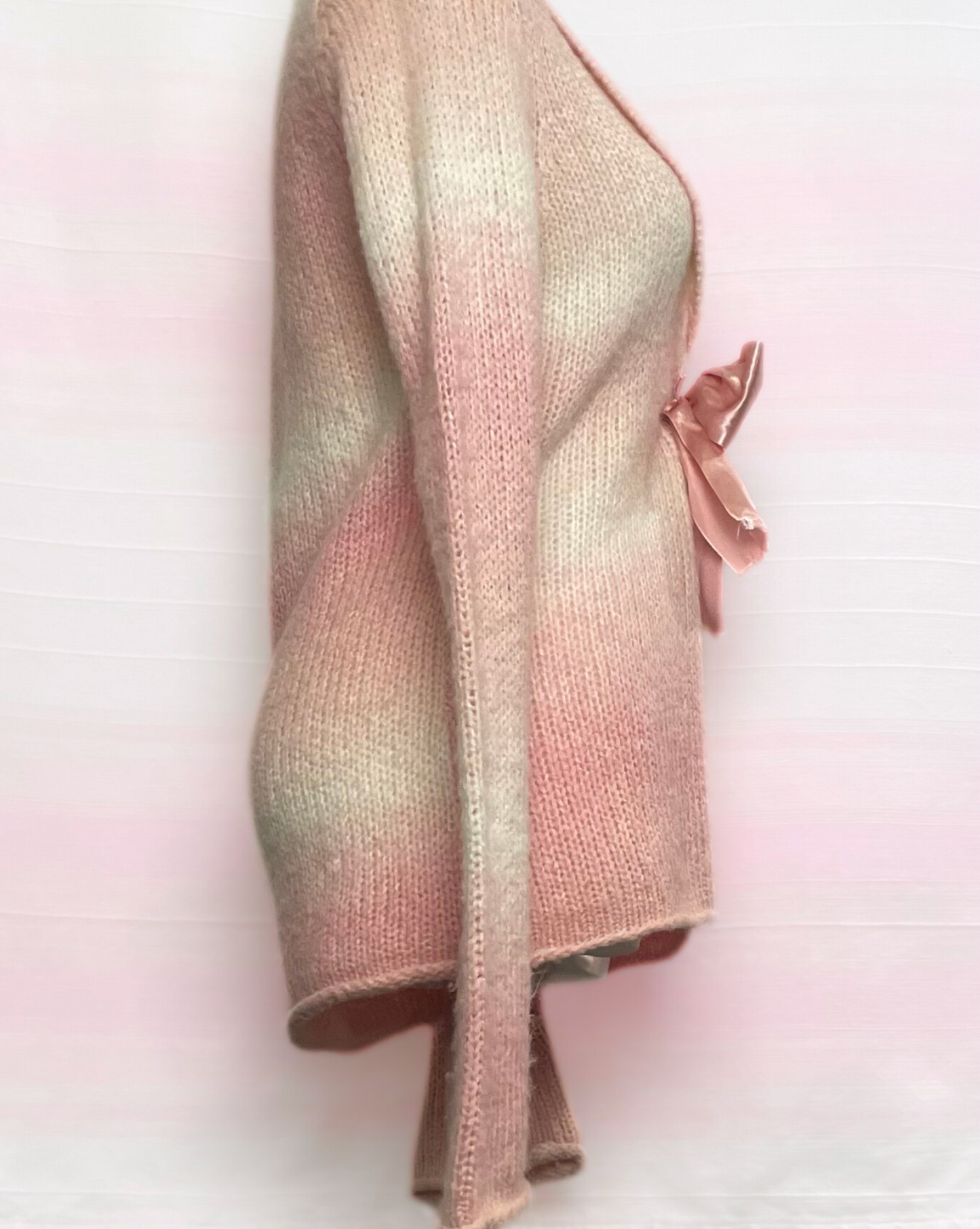 The Pink Bow Cardigan