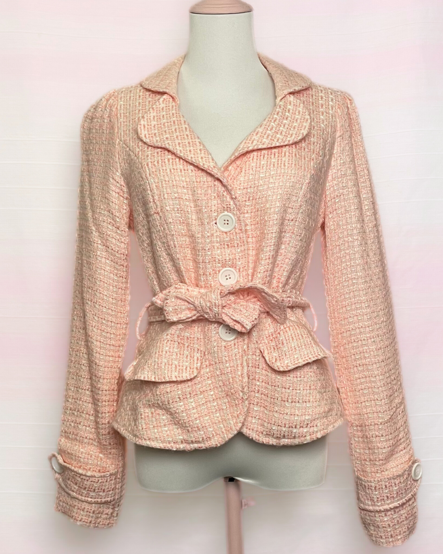 The Peach Tie Jacket