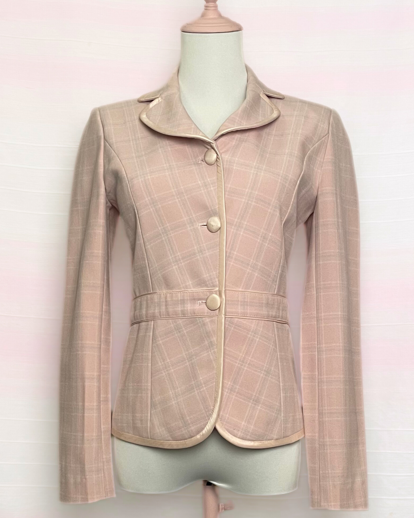 The Vintage Pink Blazer