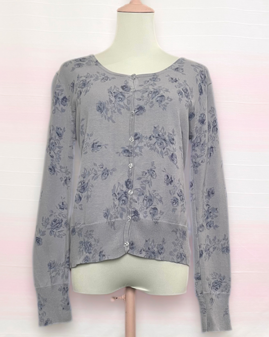 The Blue Rose Cardigan