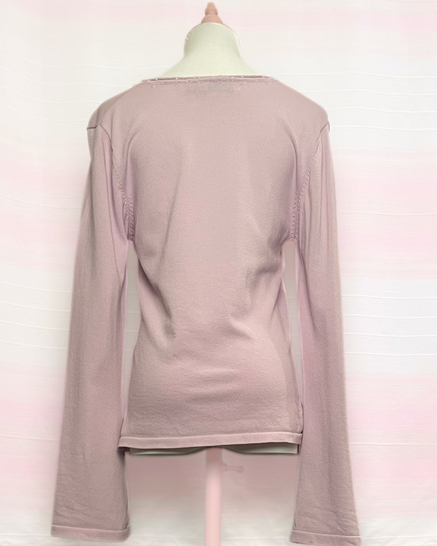 The Lilac Pearl Cardigan