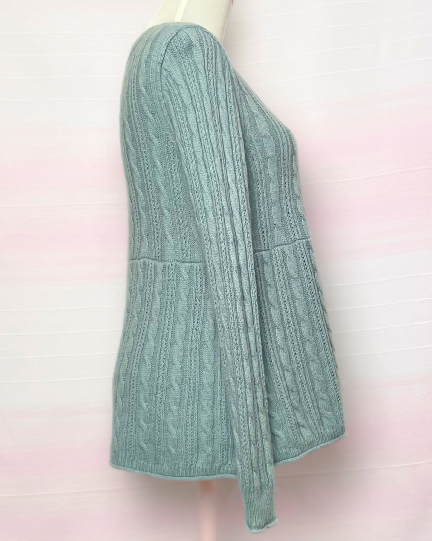 The Emerald Button Cardigan