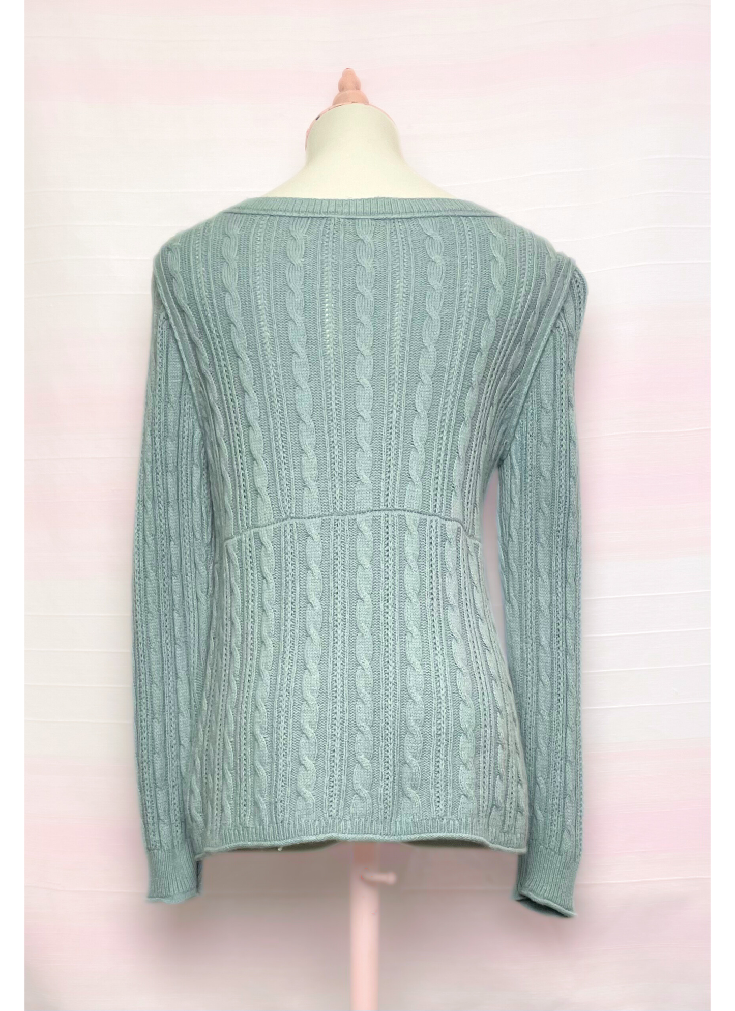 The Emerald Button Cardigan