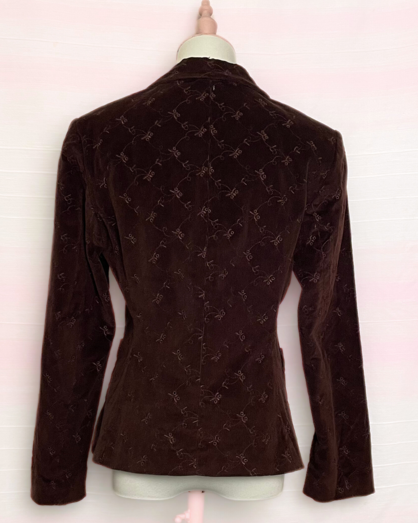 The Brown Broderie Jacket