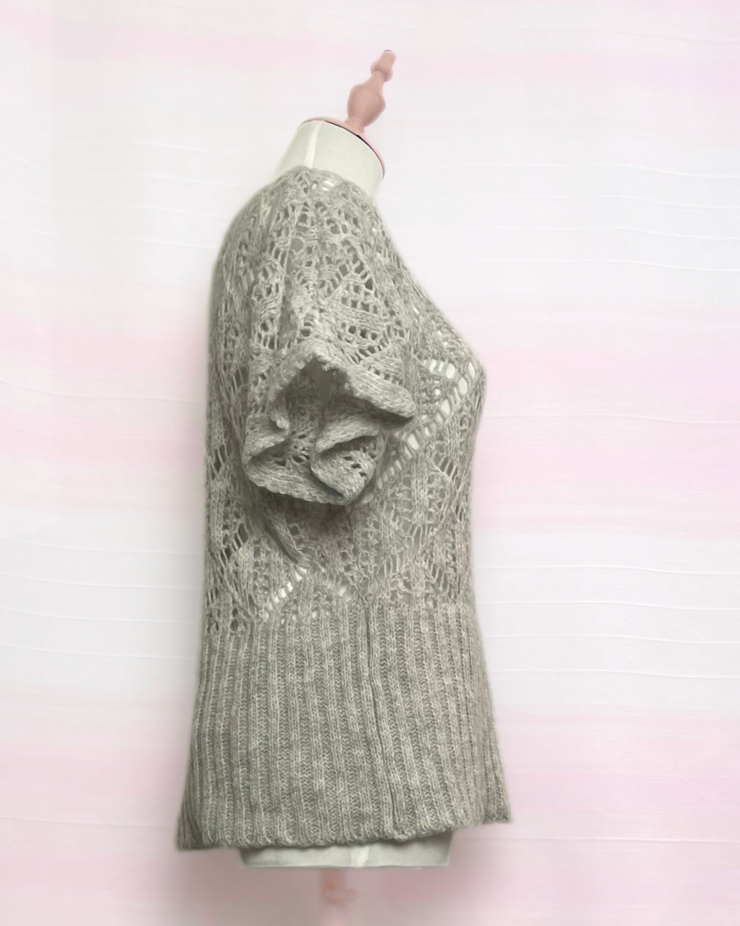 The Grey Knitted Vest