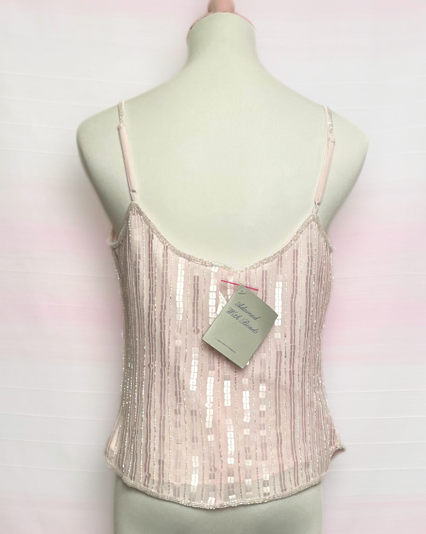 The Pink Sequin Top